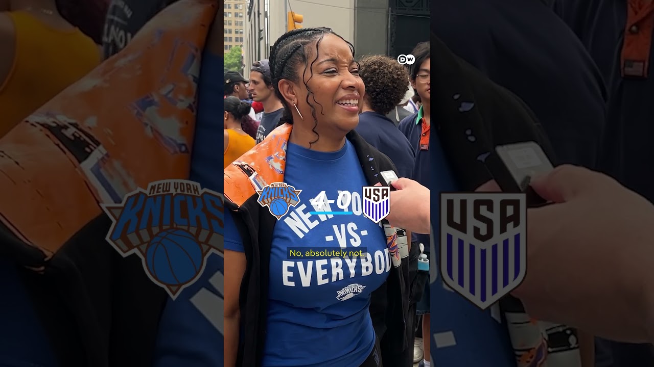 New Yorkers flood streets for Knicks parade | DW News