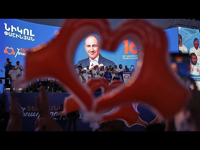 Nikol Pashinyan hails ‘historic victory’ in Armenia’s decisive election