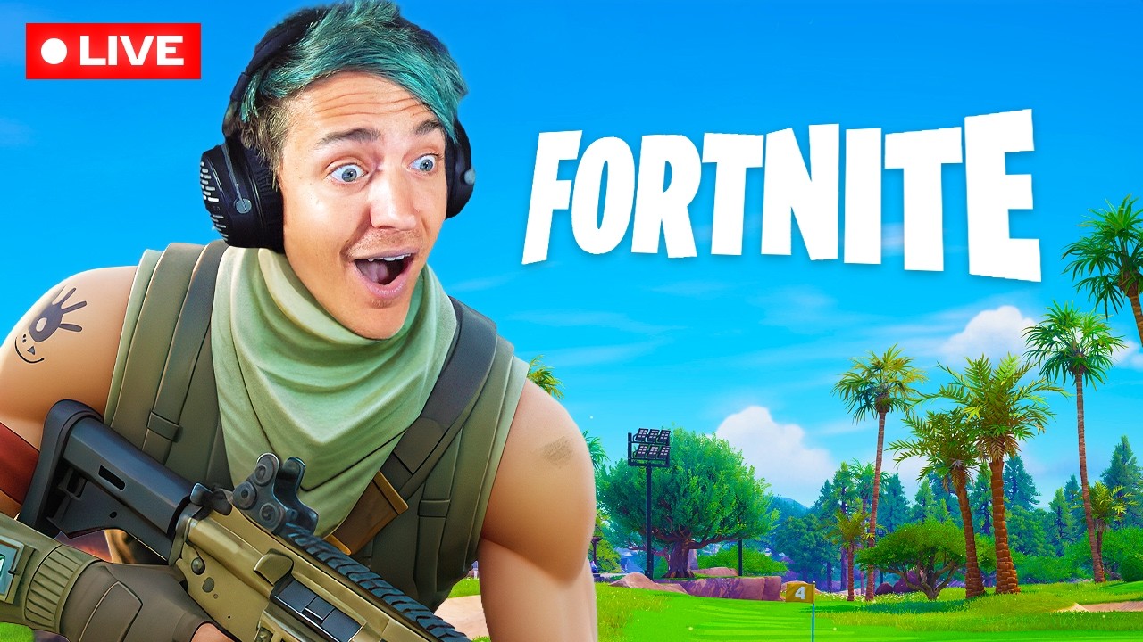 🔴 NINJA IS BACK TO FORTNITE / NEW SEASON LIVE