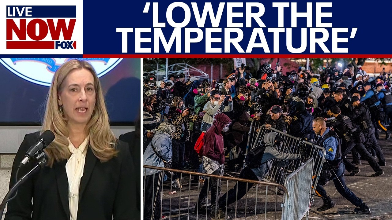 NJ officials provide update after protests at ICE facility turn violent