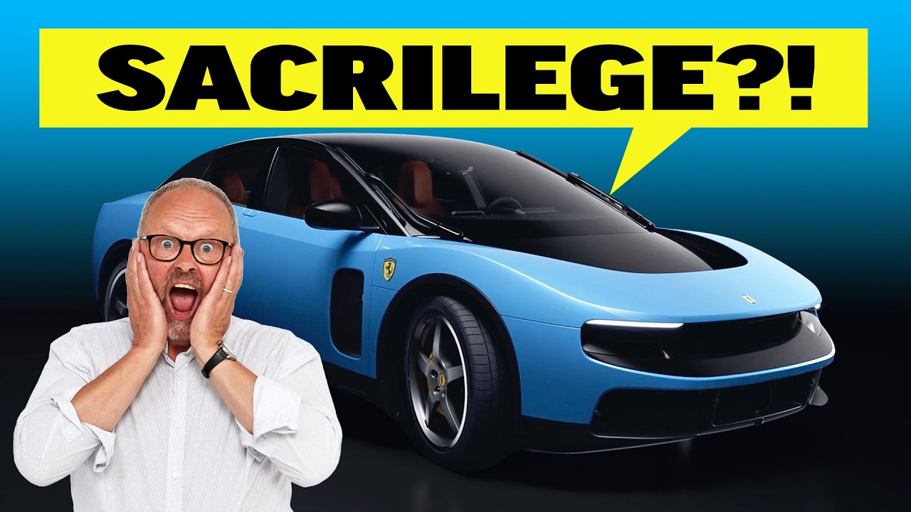 Outrage against a machine? Ferrari triggers fanboys! Pope gives blessing?