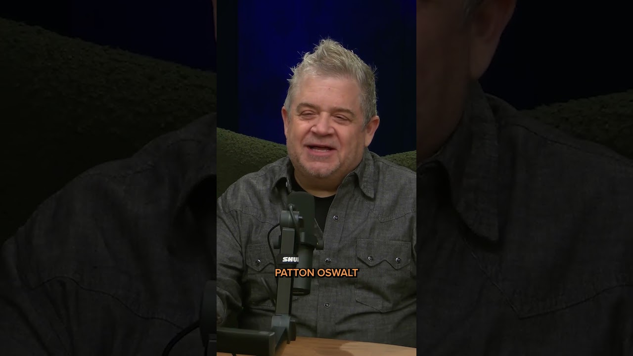 Patton Oswalt feels _____ about being Conan’s friend. #podcast #comedy