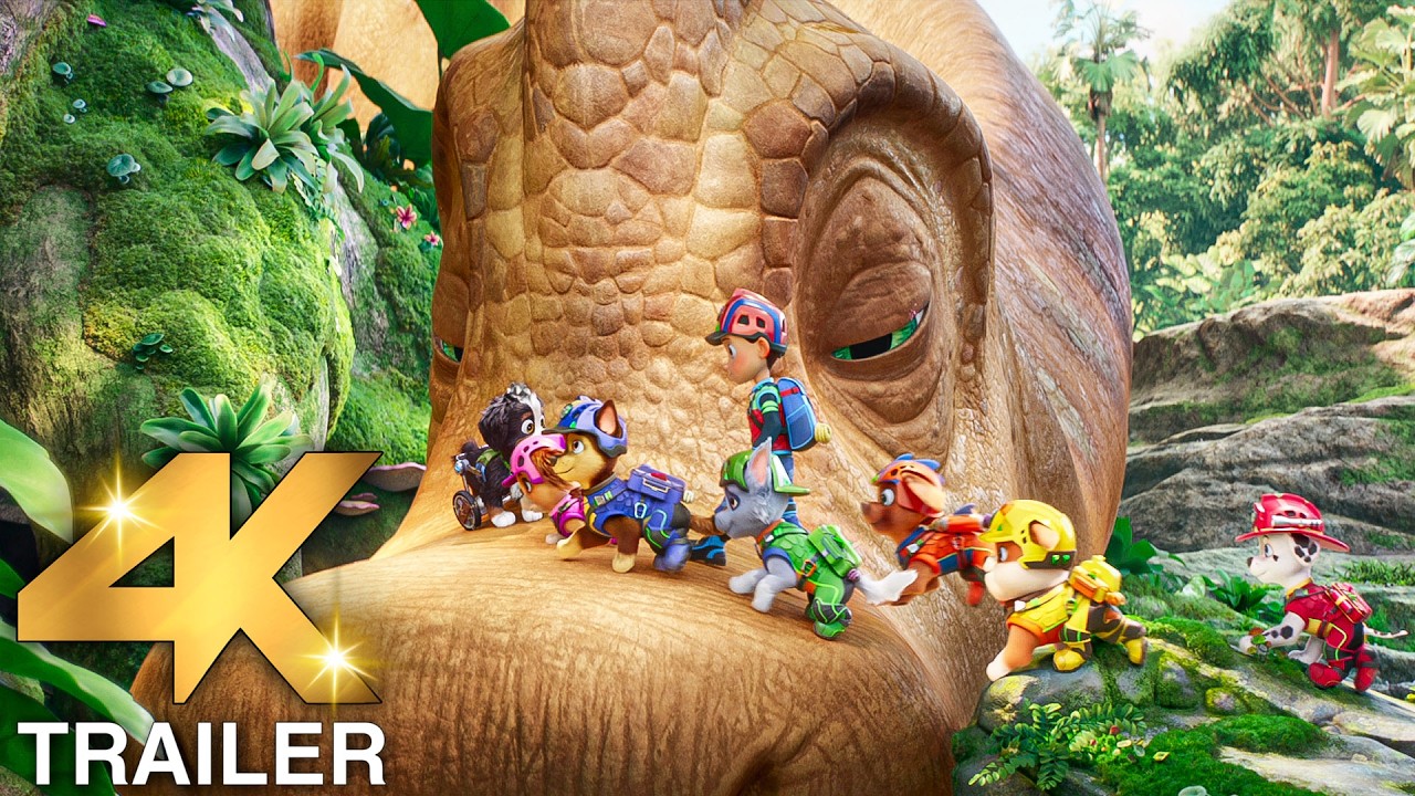 PAW PATROL 3 THE DINO MOVIE Trailer 2 (4K ULTRA HD) 2026