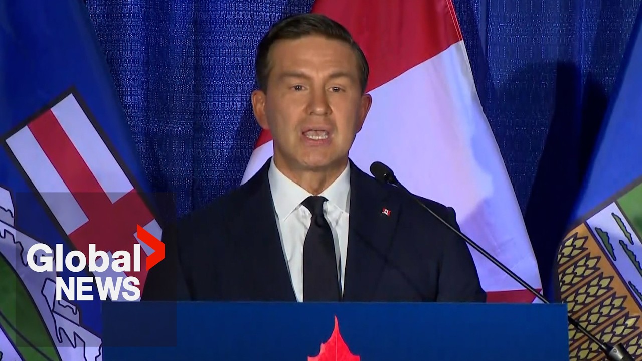 Poilievre kicks off campaign for a “stronger Alberta within a united Canada” | FULL