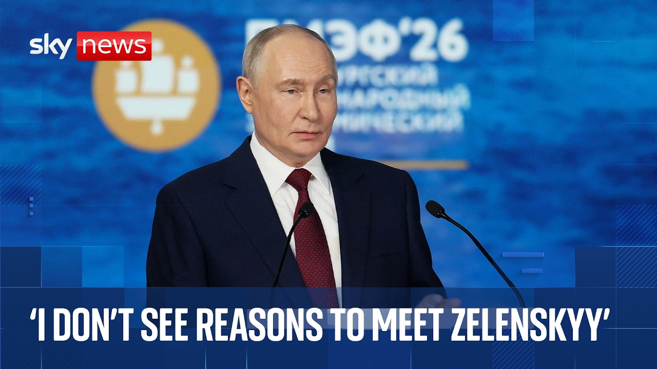 Putin addresses Zelenskyy letter at event heralding ‘new global economic order’