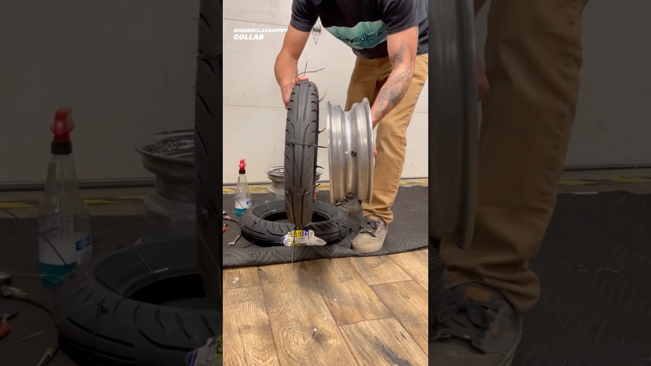 Putting Tiny Tires On Big Rims… 😳