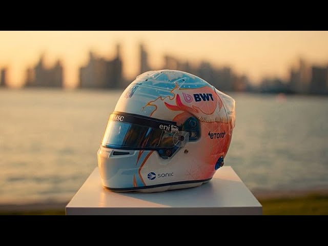 Qatari artist designs Pierre Gasly’s helmet for Canadian Grand Prix