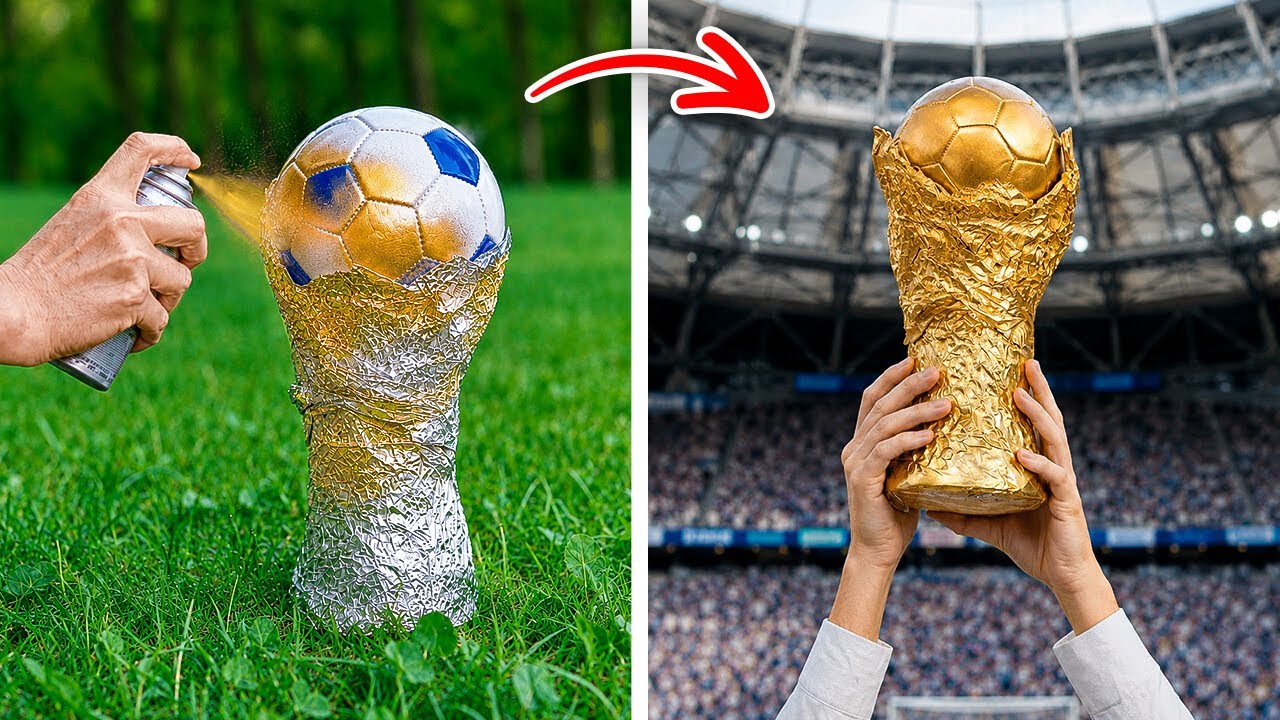 Ready for World Cup 2026? ⚽️🏆 Genius Soccer DIYs & Hacks!