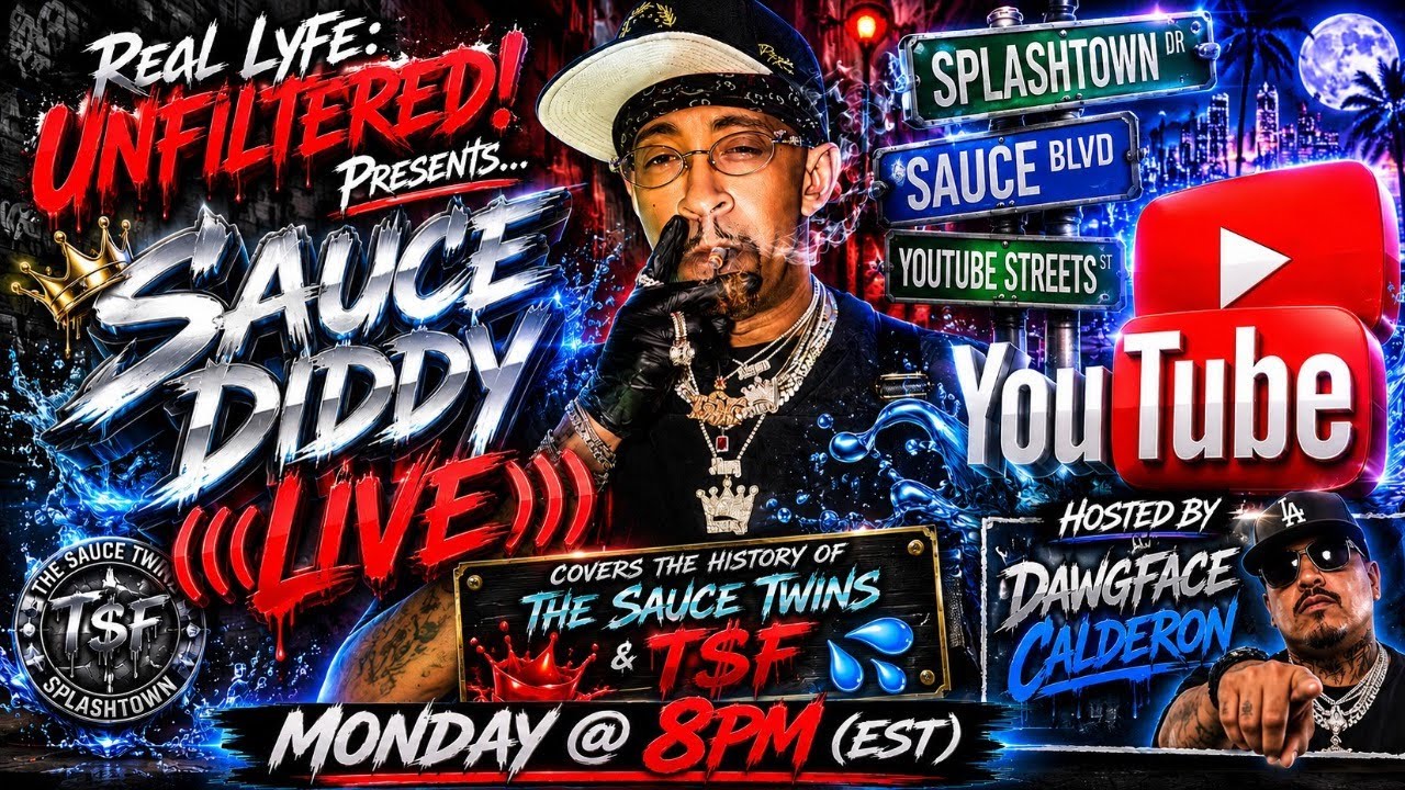 Real Lyfe: Unfiltered! Presents… T$F Sauce Diddy ((( LIVE ))) | EP 27