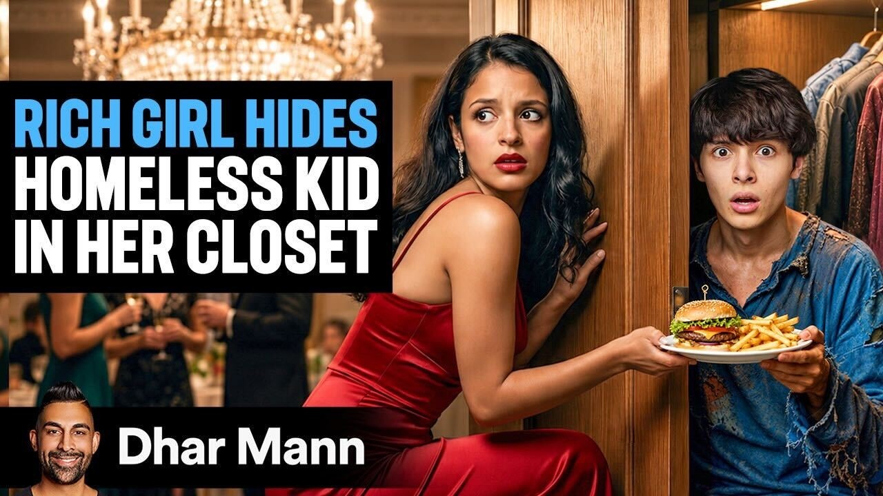 RICH GIRL Hides HOMELESS KID In Her Closet | Dhar Mann Studios
