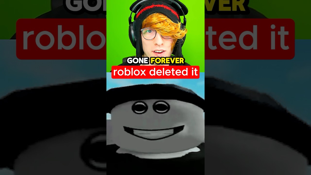 roblox deleted it 💔