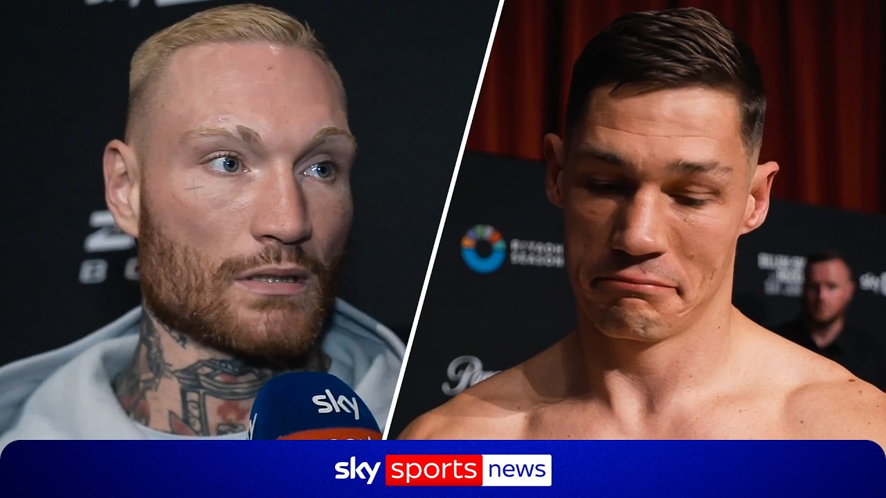 Ryan Rozicki accuses Chris Billam-Smith of “looking terrible” at weigh-in ahead of fight