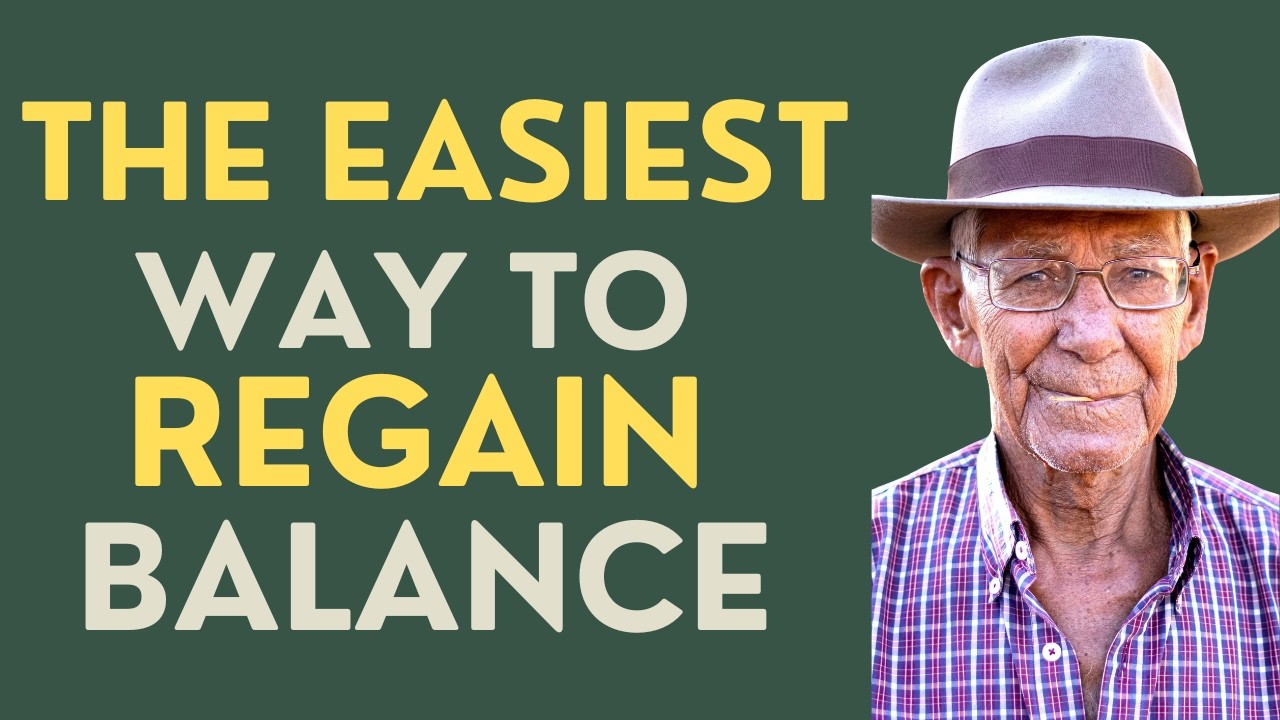 Seniors: The Easiest Way to Regain Balance