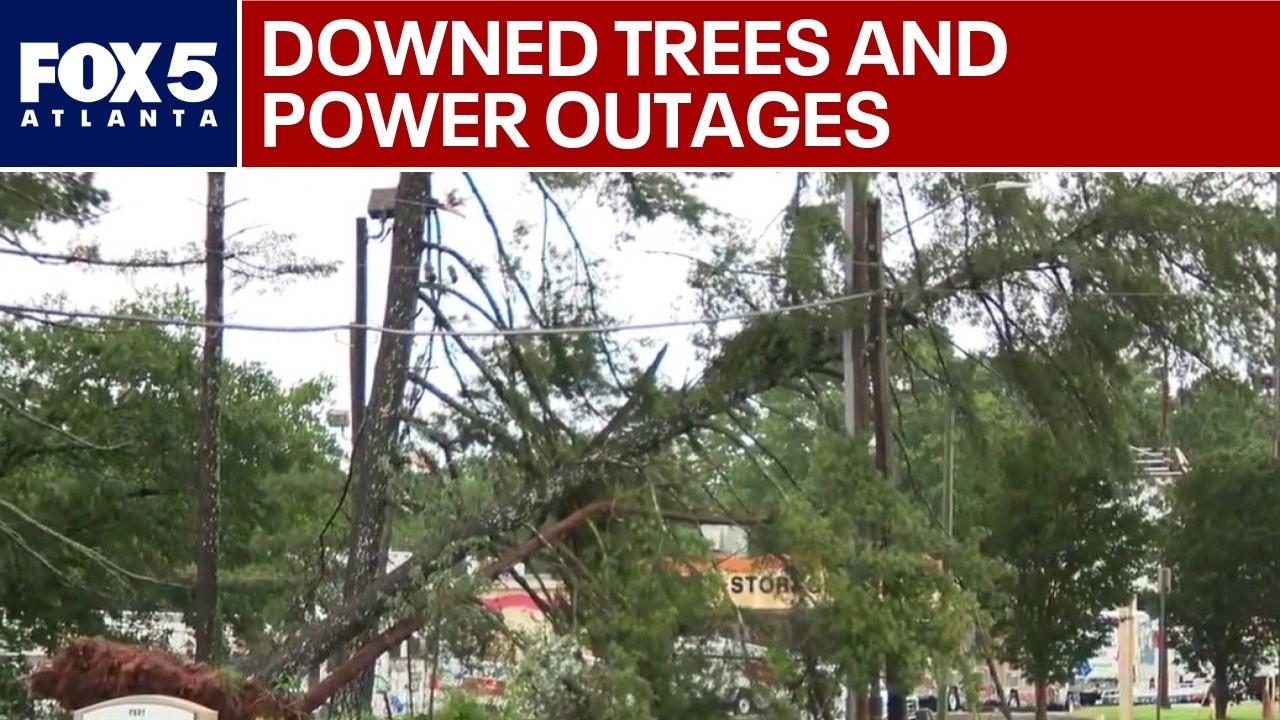 Severe storms cause damage across metro Atlanta | FOX 5 News