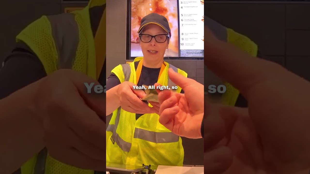 Showing kindness at McDonalds 🥺❤️
