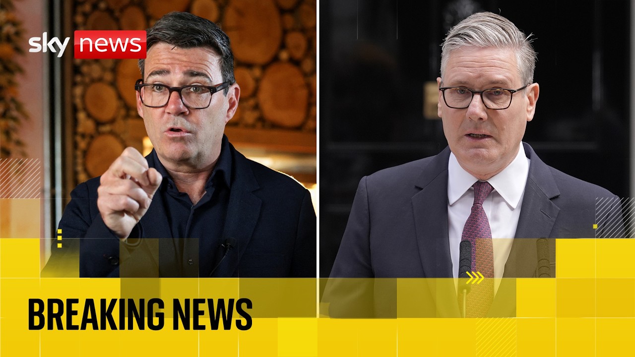 Starmer resigns as PM – with Burnham confirming leadership bid | Sky News coverage
