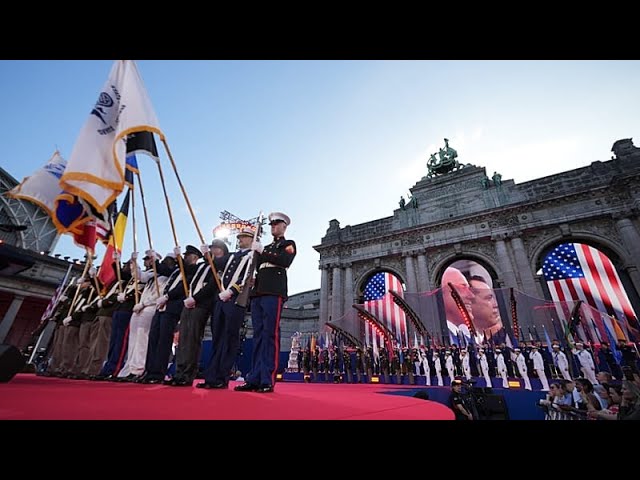 Stars, Stripes, VIPs and Protests: Brussels hosts US Independence bash