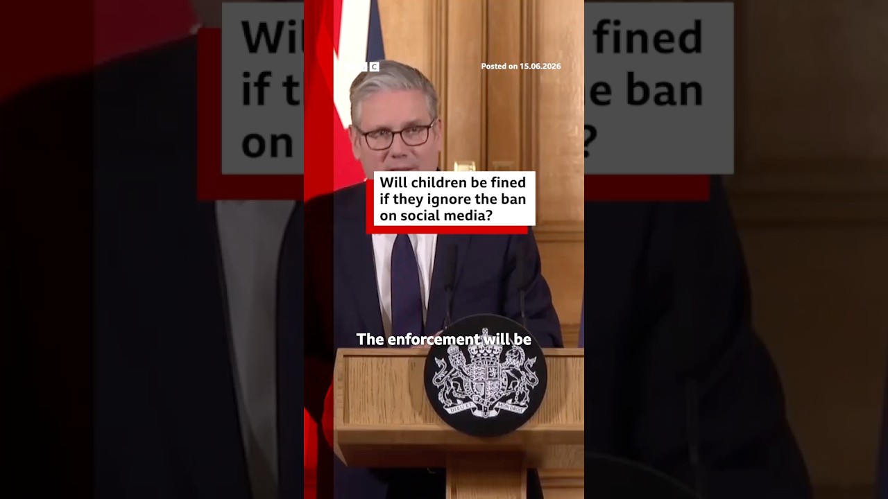 Teenagers won’t be punished for trying to get round social media ban, the UK PM said. #BBCNews