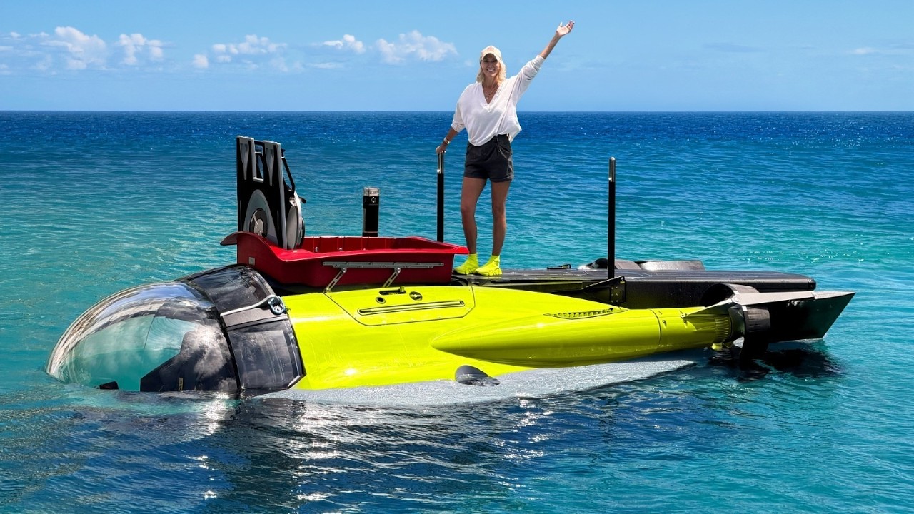The $10 Million Private Submarine!