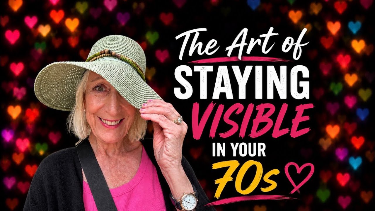 The Art of Staying Visible in Your 70s