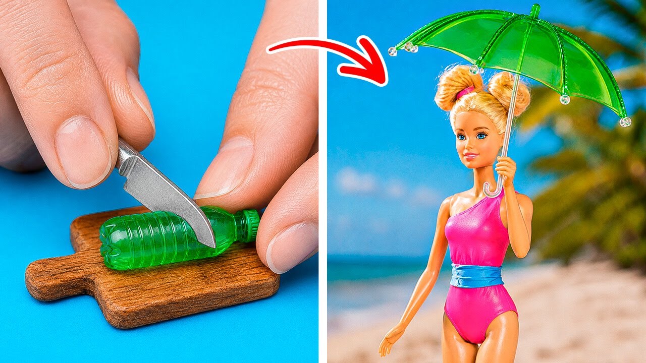 ✨ The Cutest Mini Doll Crafts You’ve Ever Seen! 😍🔥