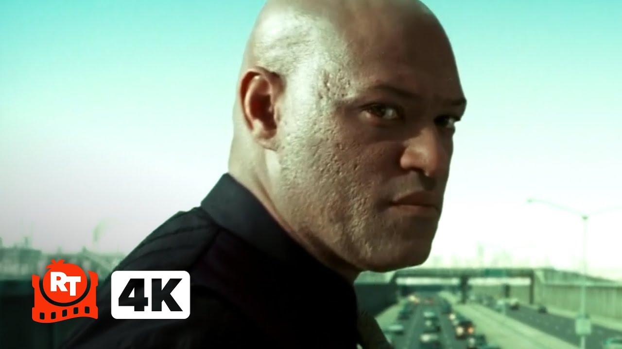 The Matrix Reloaded (2003) – The Highway Fight: Morpheus’ Semi-Truck Fight (5/8) | Movieclips