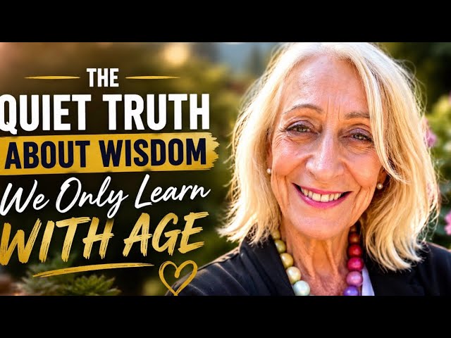 The Quiet Truth About Wisdom We Only Learn With Age