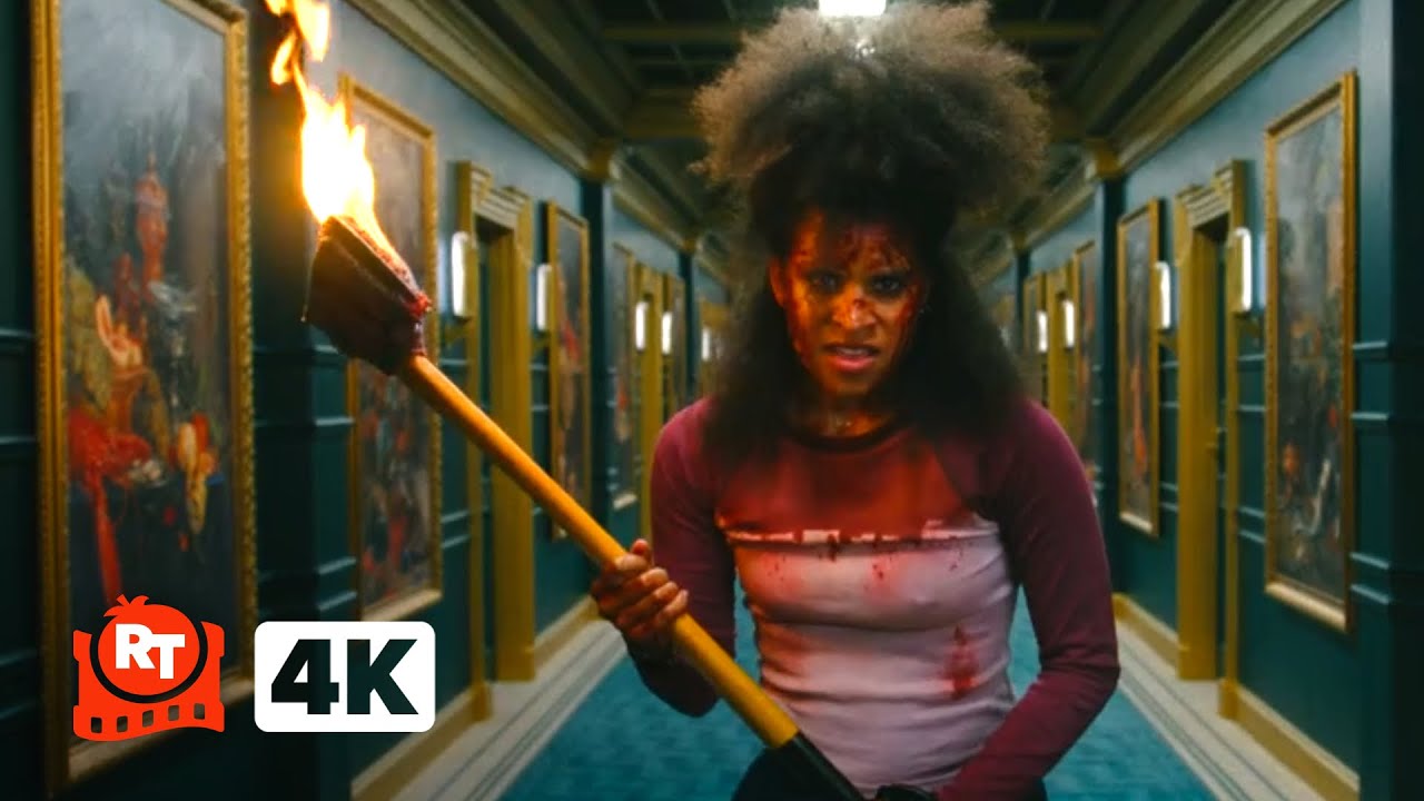 They Will Kill You (2026) 4K – Flaming Axe Fight (8/11) | Movieclips