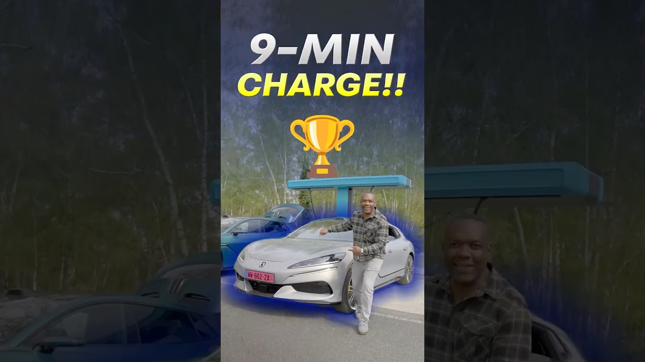 This EV Charges From 10 to 97% in 9 MINUTES! 🔋