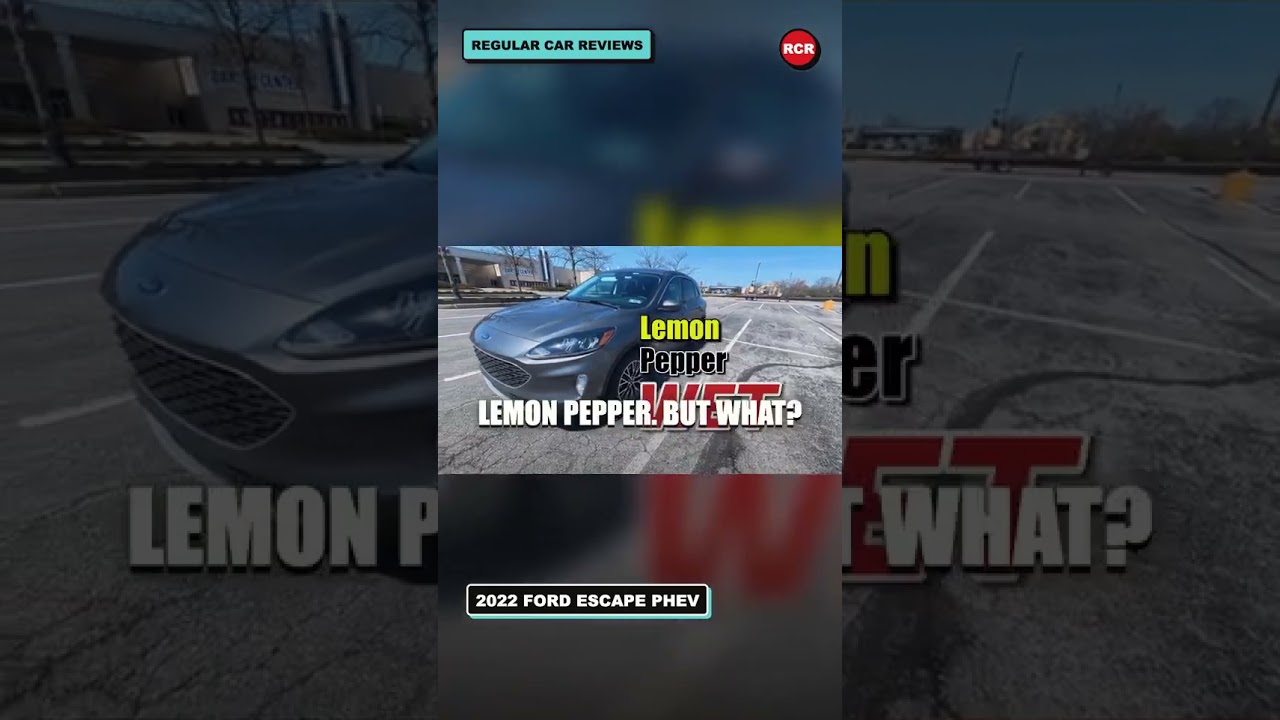 This is a normal drive in a normal crossover, until the plug-in math starts making sense.