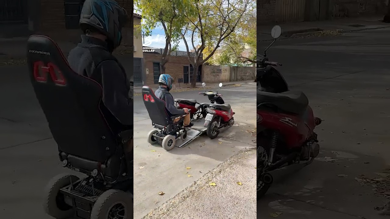 This Motorbike’s For Wheelchair Users! 🔥