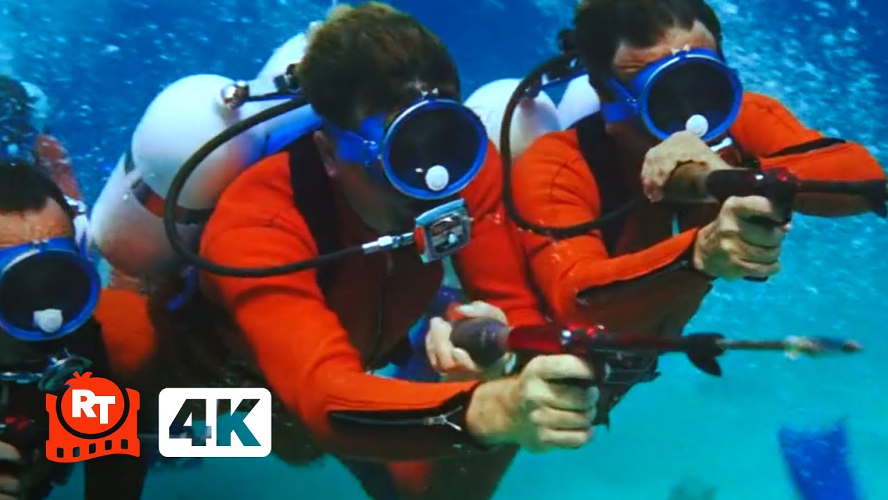 Thunderball (1965) 4K – Underwater Battle (8/10) | Movieclips