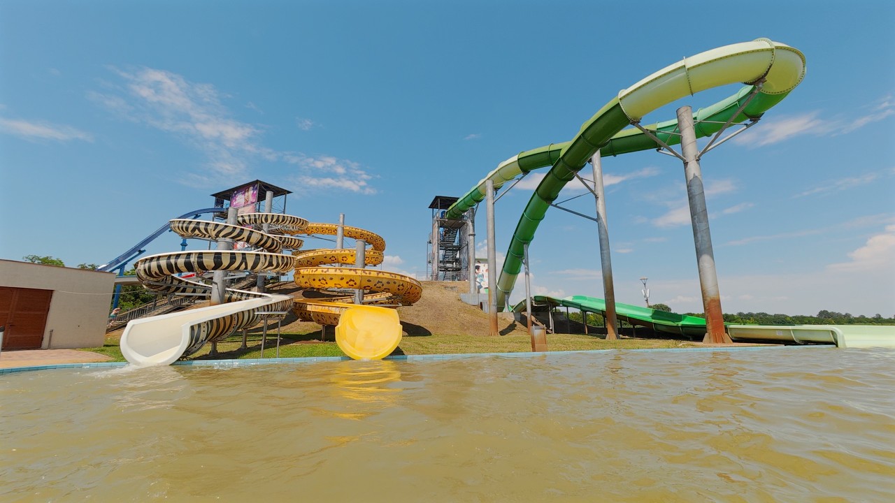 Tiger Water Slide at Petroland Aquapark 🇷🇸