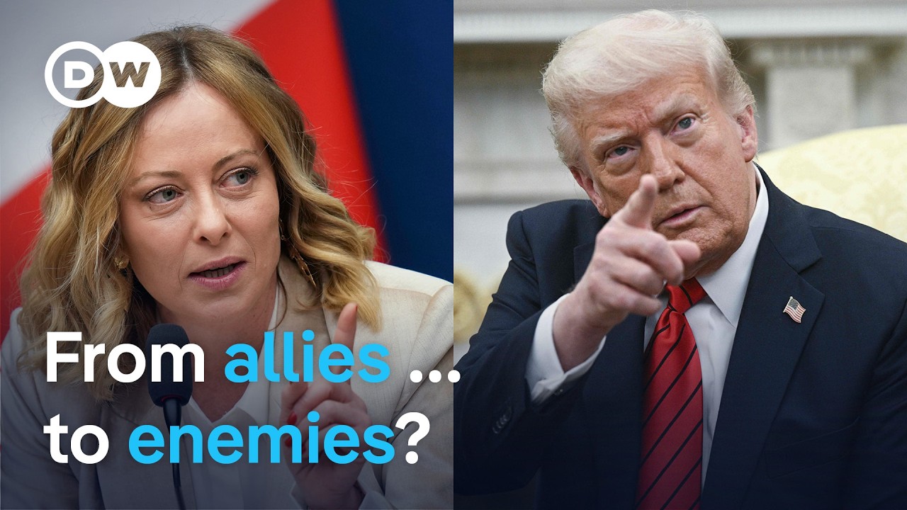Trump and Meloni are in open feud, and it’s escalating | DW News