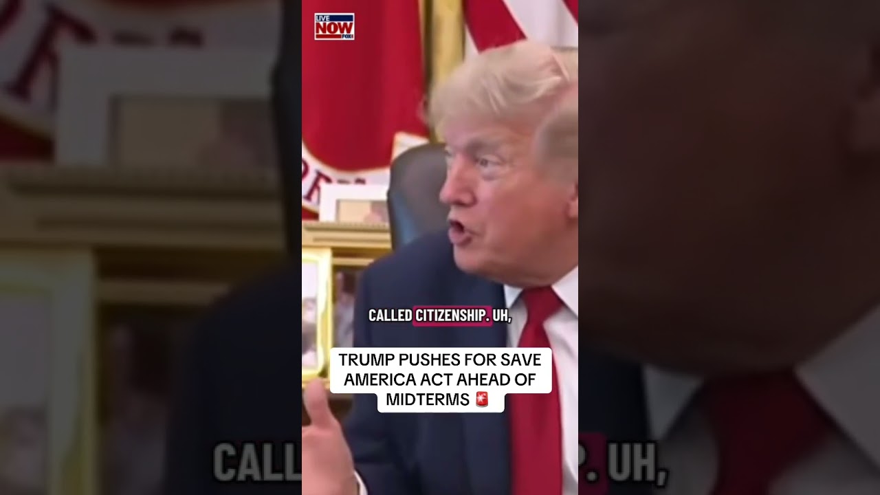 Trump on Save America Act