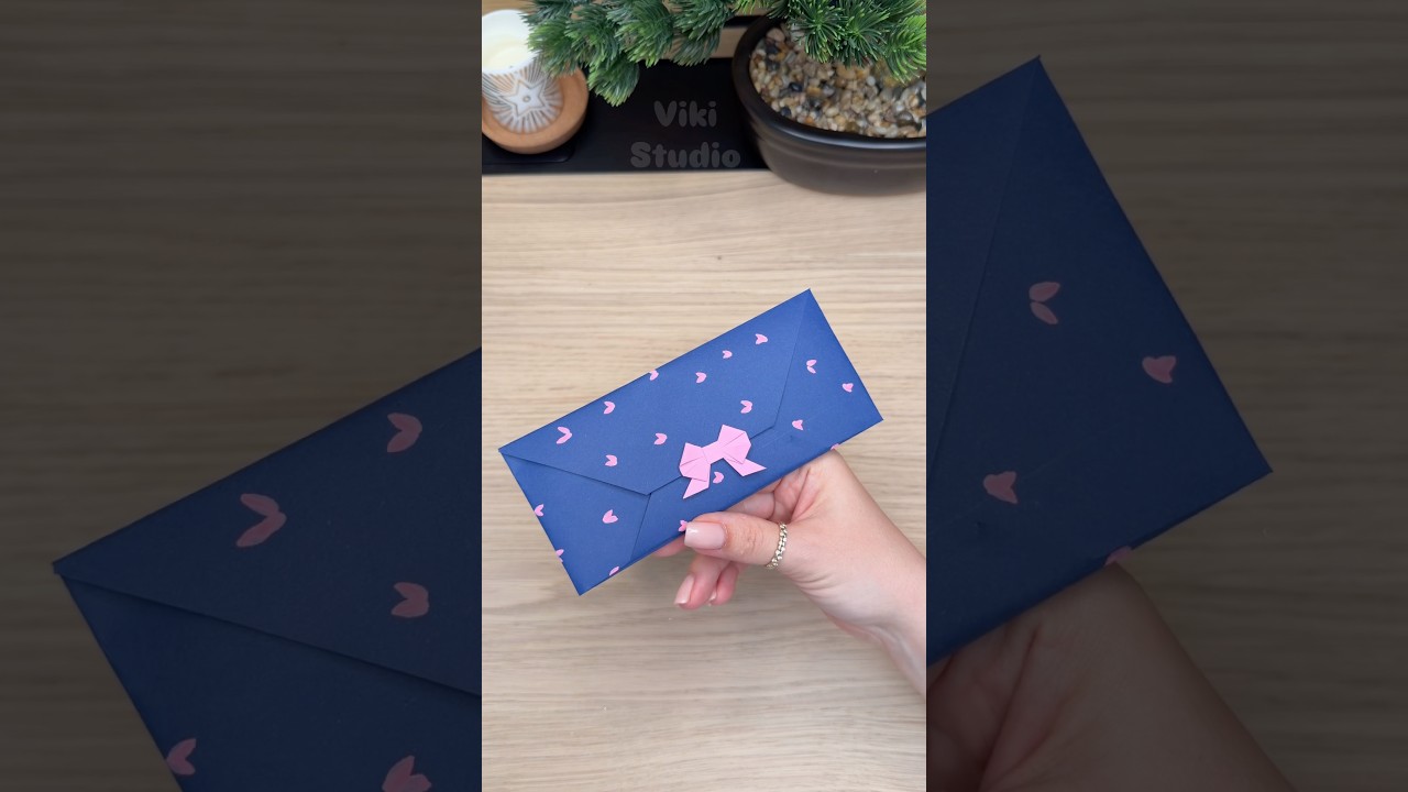 💵 Turn a Simple Envelope Into a Special Gift! 🎁 #fathersday #moneygift #vikistudio #foryou