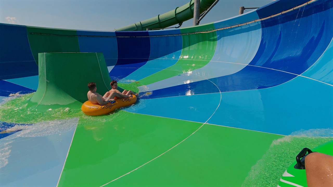 Twister Water Slide at Petroland Aquapark 🇷🇸