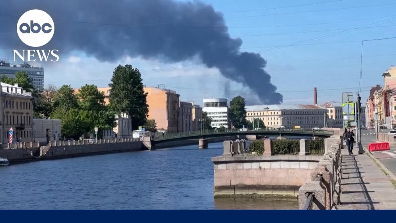 Ukrainian drones hit St. Petersburg as key Putin economic forum opens