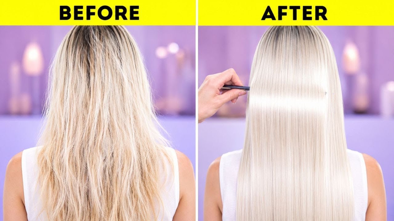 Useful Hair Hacks You Can Do in 1 Minute ⏱️💇‍♀️✨