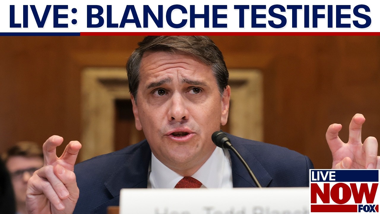 WATCH LIVE: AG Blanche questioned by lawmakers on Capitol Hill