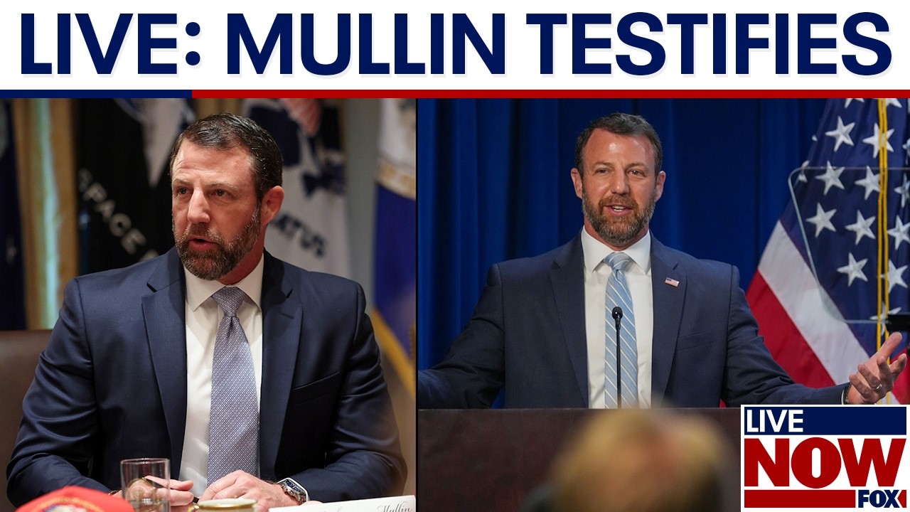 WATCH LIVE: Mullin testifies on DHS operations amid ICE crackdowns
