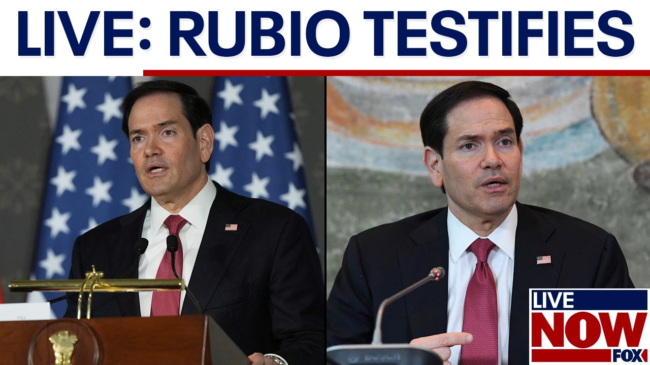 WATCH LIVE: Rubio testifies before House panel amid Iran war