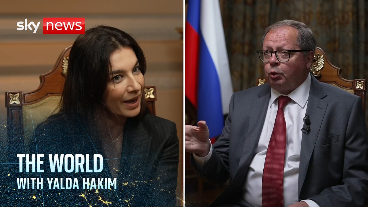 ‘We simply have to win’ – Russian ambassador admits cost of Ukraine war | The World with Yalda Hakim