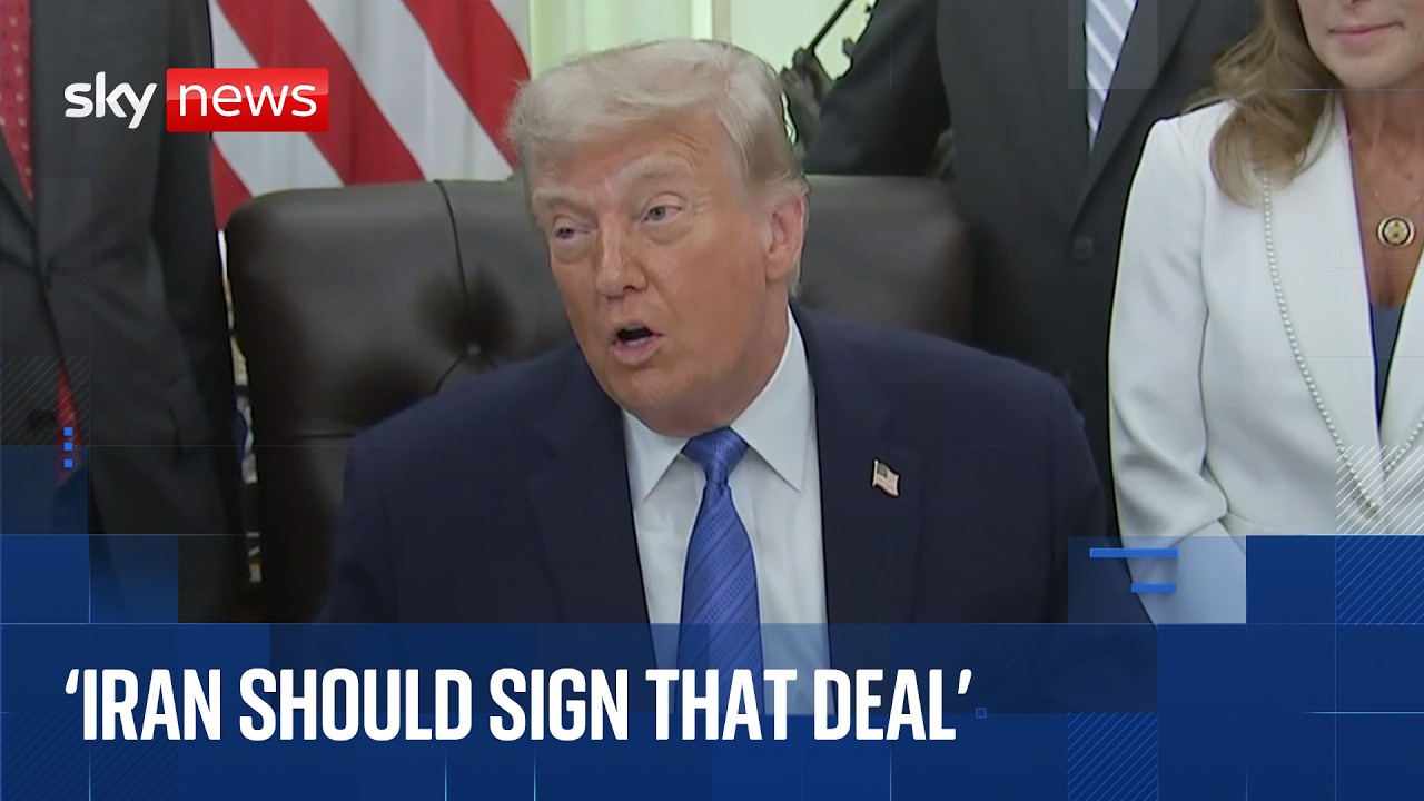 ‘We will attack them very hard’: Trump threatens more strikes on Iran