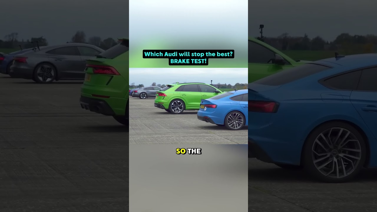 Which car will stop first?!