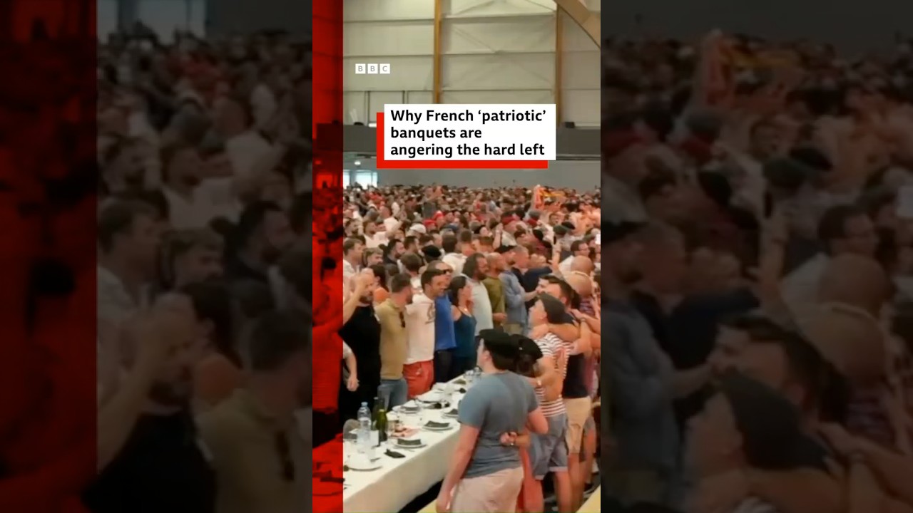 Why French ‘patriotic’ banquets are angering the hard left. #France #BBCNews