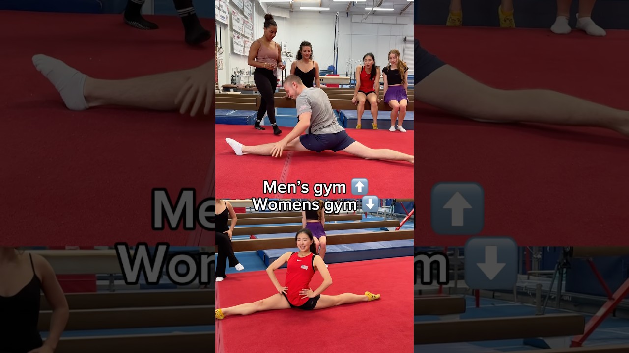 Why women and men can’t do the same gymnastics 🤔 #gymnastics #gymnastics #sports #sport #fails