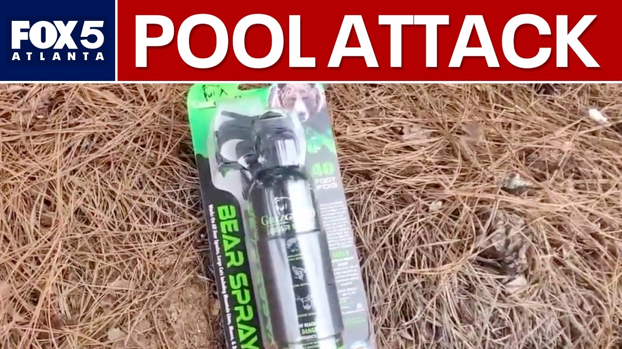 Woman uses bear spray on children at hotel pool | FOX 5 News