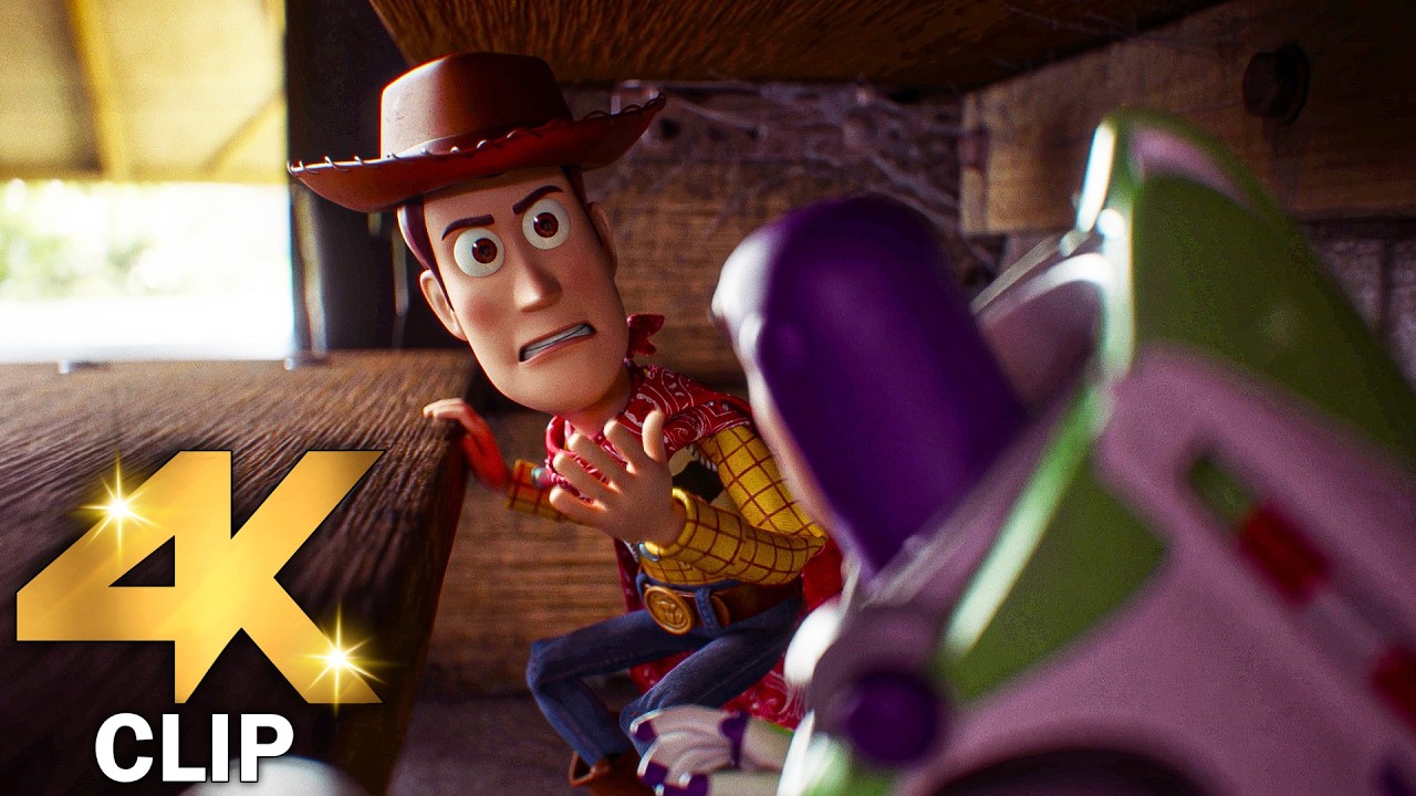 Woody Vs Buzz lightyear Scene | TOY STORY 5 (2026) Movie CLIP 4K