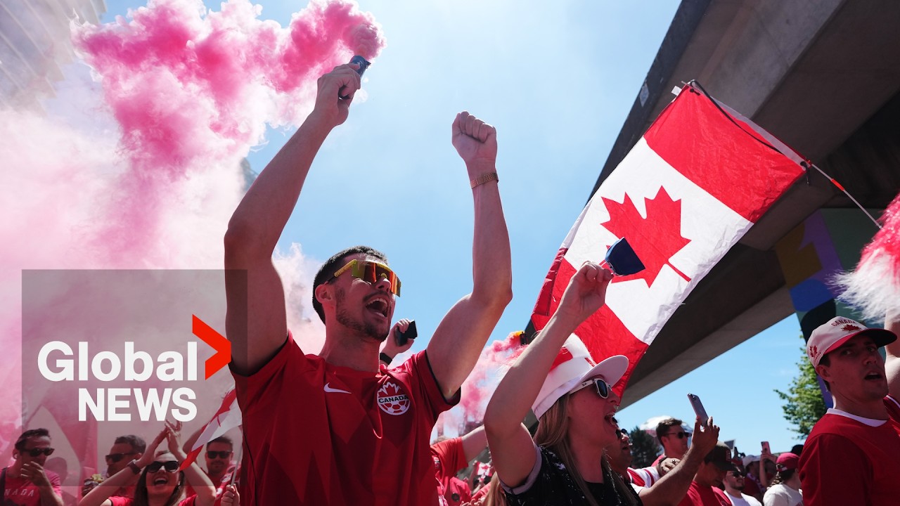 World Cup 2026: Canada fans paint Vancouver red ahead of Canada vs Qatar match